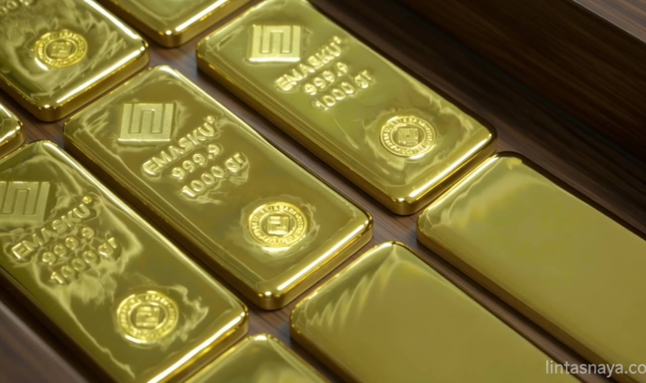New Policy: Skenario Optimistis Harga Emas Tembus US$6.000