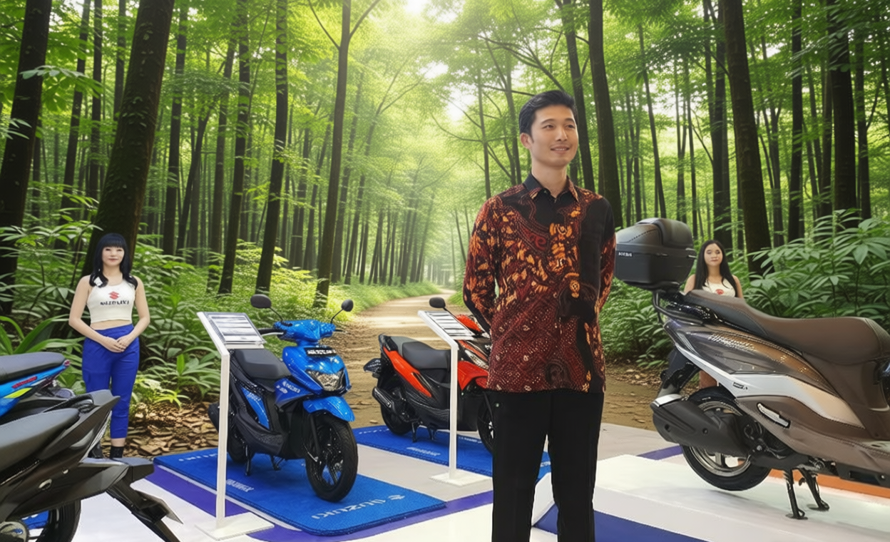 New Policy: Suzuki Geber Penjualan Motor lewat Jakarta Fair 2026