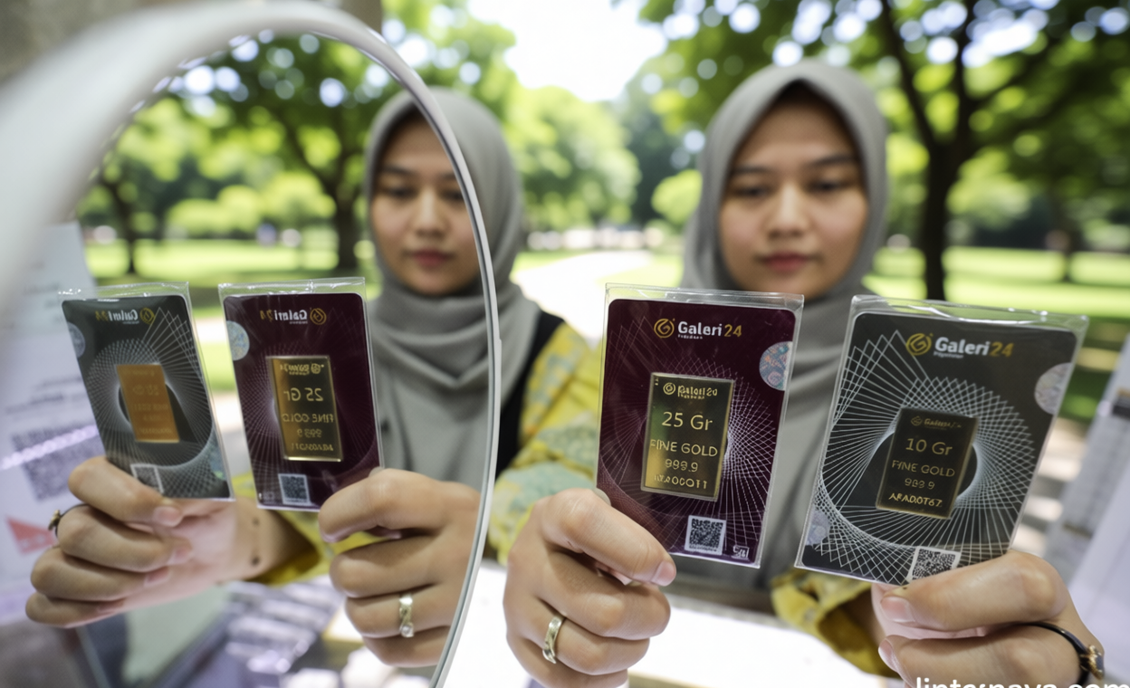 Harga Emas Antam – UBS dan Galeri 24 di Pegadaian Hari Ini Minggu, 28 Juni 2026