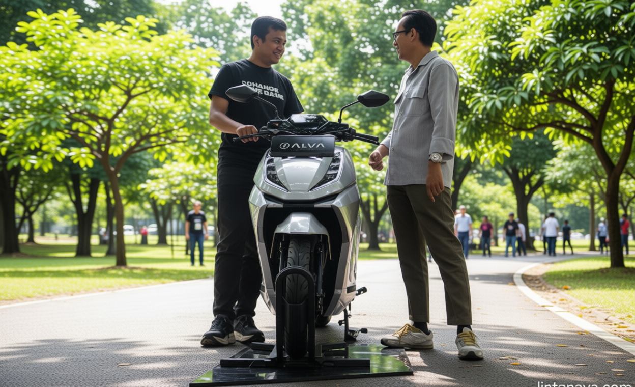 Special Plan: Deretan Motor Listrik Tebar Diskon di Jakarta Fair 2026: Alva hingga Omoway
