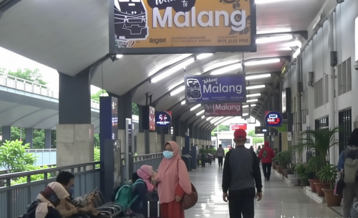 Key Strategy: Libur Sekolah, Volume Penumpang di Stasiun Malang Tumbuh 8%