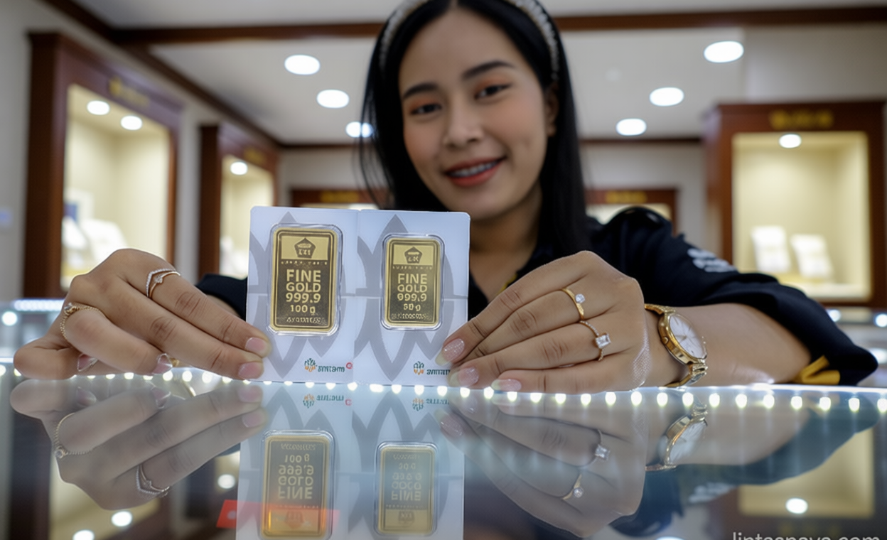 Harga Emas Antam – UBS dan Galeri 24 di Pegadaian Hari Ini Selasa, 23 Juni 2026