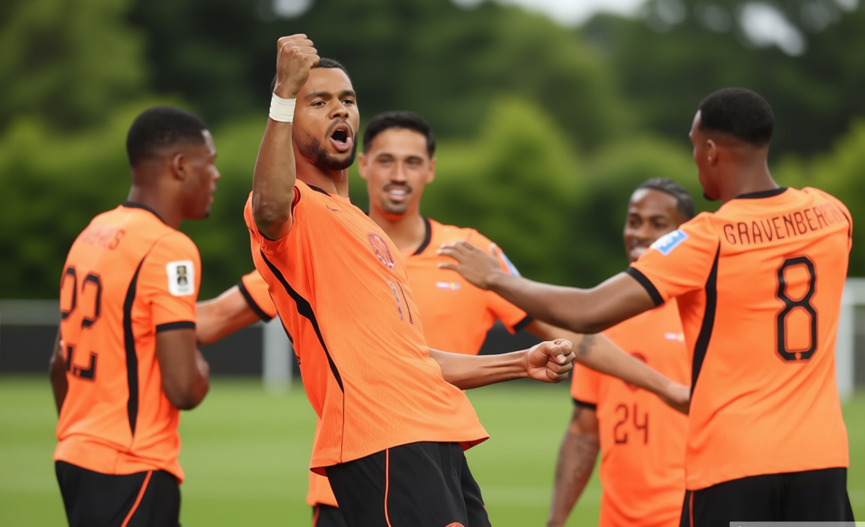 Hasil Piala Dunia 2026: Umpan Silang Maut Bawa Belanda Gasak Swedia 5-1