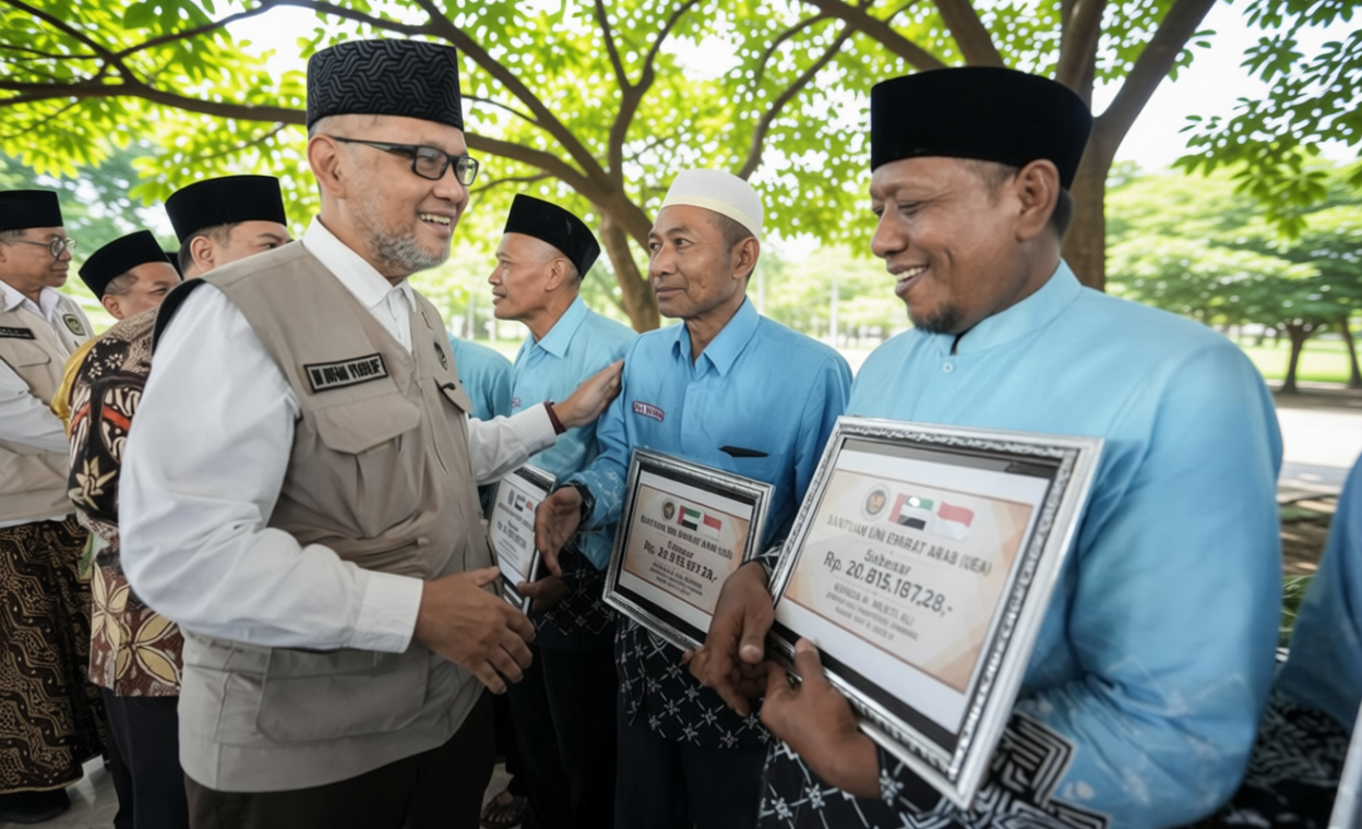 What Happened During: Uni Emirat Arab Beri Bantuan Rp3,3 Miliar untuk Jemaah Haji Kurang Mampu