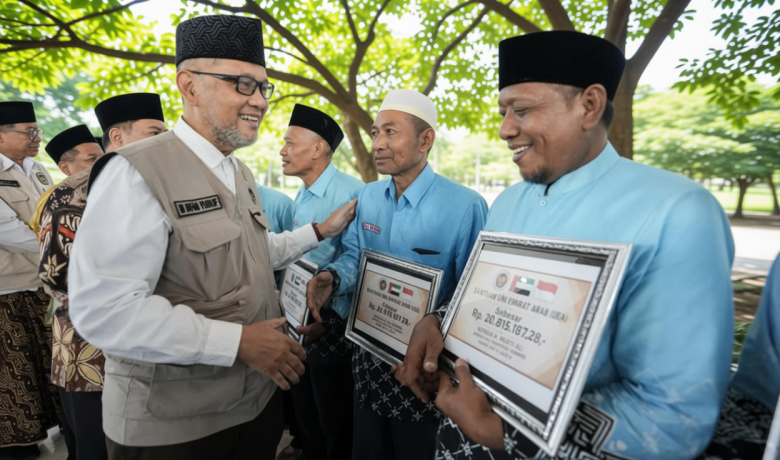 What Happened During: Uni Emirat Arab Beri Bantuan Rp3,3 Miliar untuk Jemaah Haji Kurang Mampu