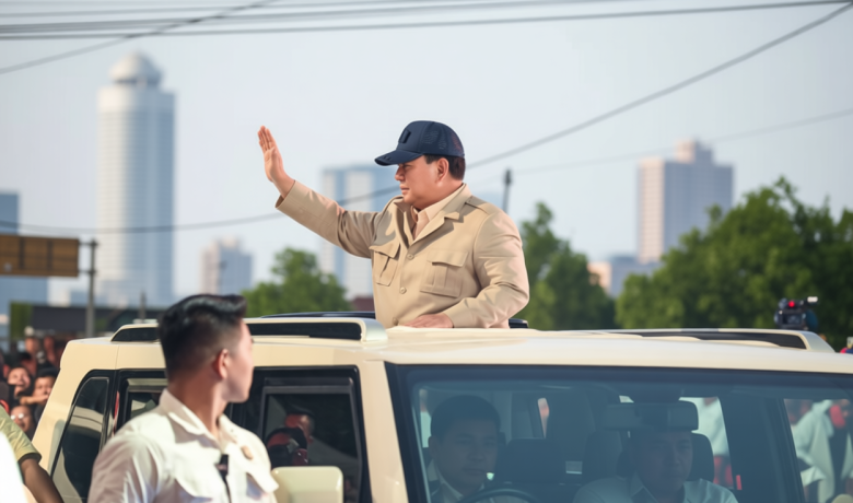Official Announcement: Cerita Prabowo Naik Mobil Maung: Tetap Bangga Meski Sempat Bocor saat Hujan