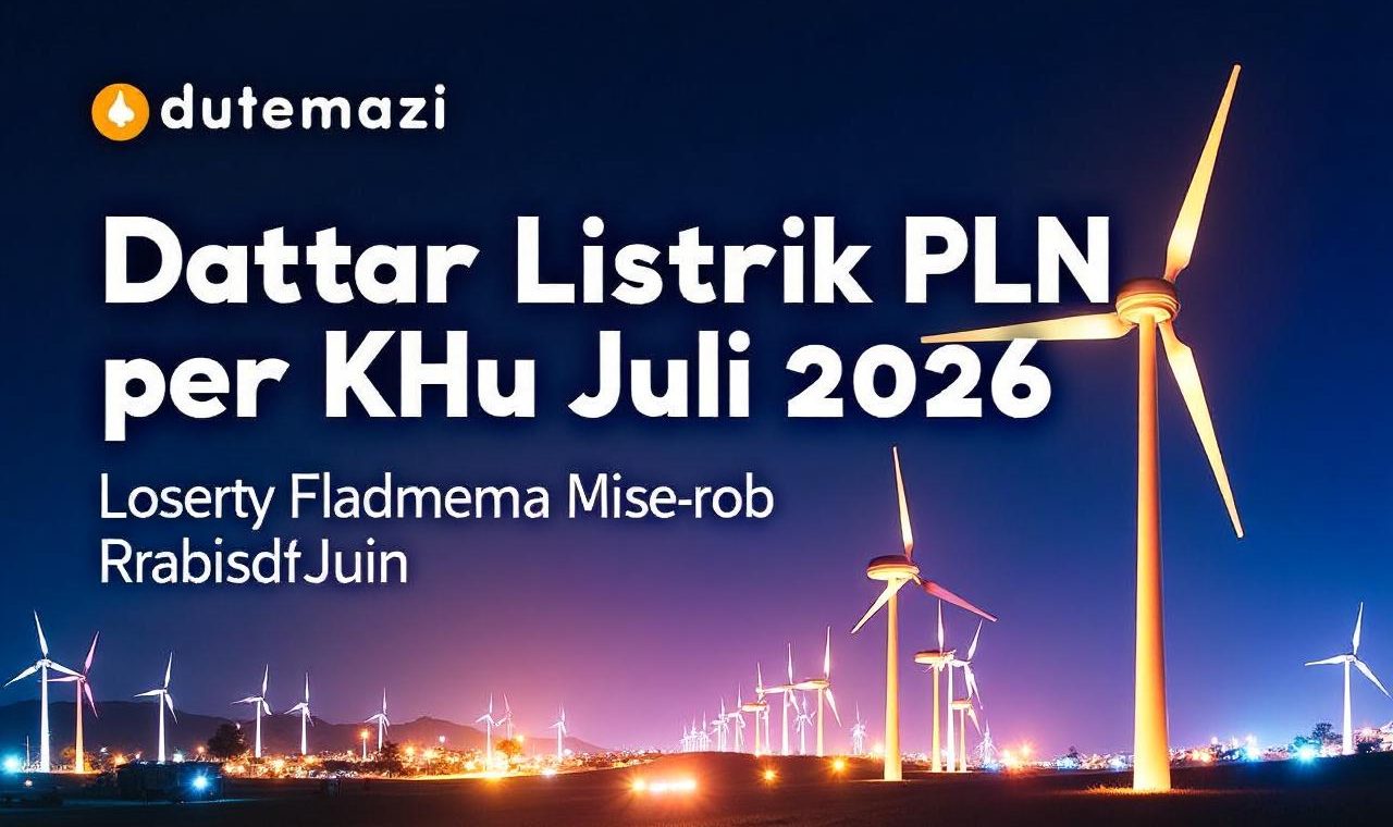 Latest Program: Daftar Tarif Listrik PLN per kWh Terbaru Juli 2026