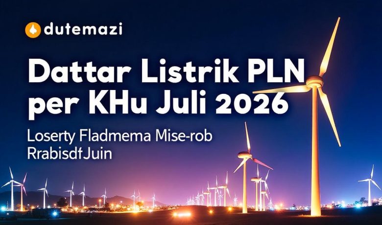 Latest Program: Daftar Tarif Listrik PLN per kWh Terbaru Juli 2026