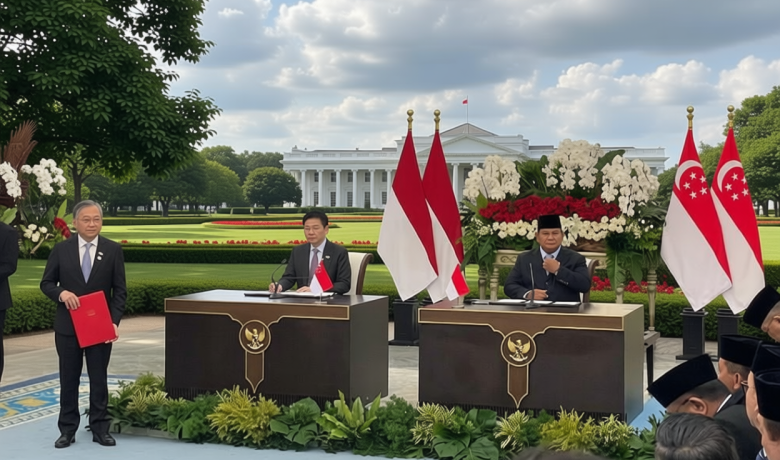 Main Agenda: RI-Singapura Sepakat Jaga Selat Malaka Tetap Aman di Tengah Gejolak Timur Tengah