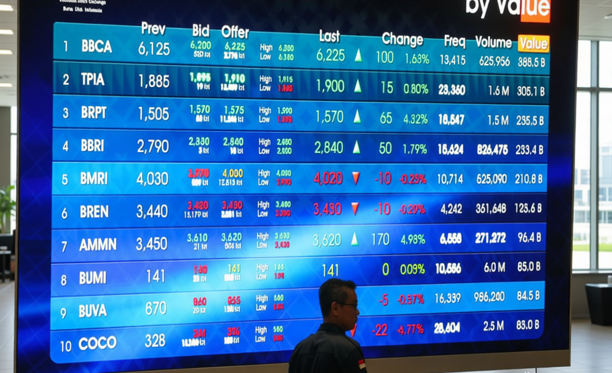 Rekomendasi Saham dan Pergerakan IHSG Hari Ini – Rabu 8 Juli 2026