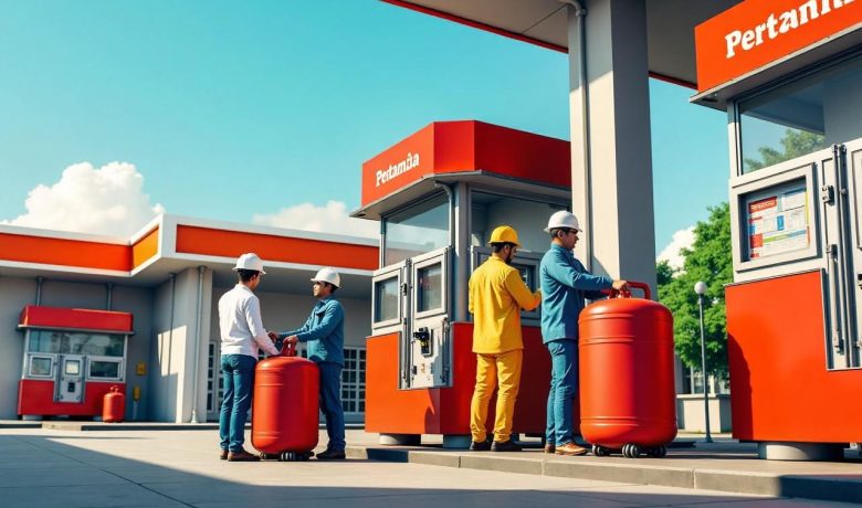 Historic Moment: Pertamina Turunkan Harga LPG Bright Gas Tabung 12 Kg di Riau