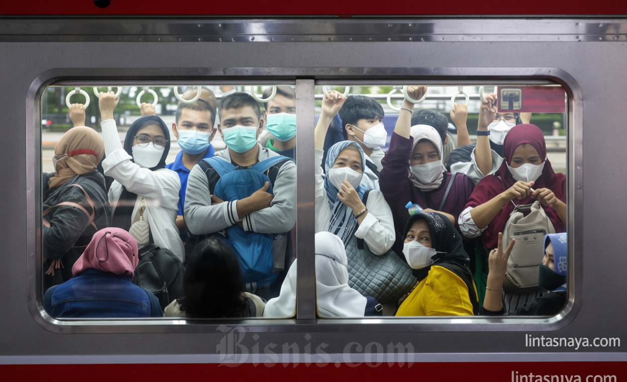 Historic Moment: KAI Catat Jumlah Penumpang Kereta Api Naik, KRL Mendominasi