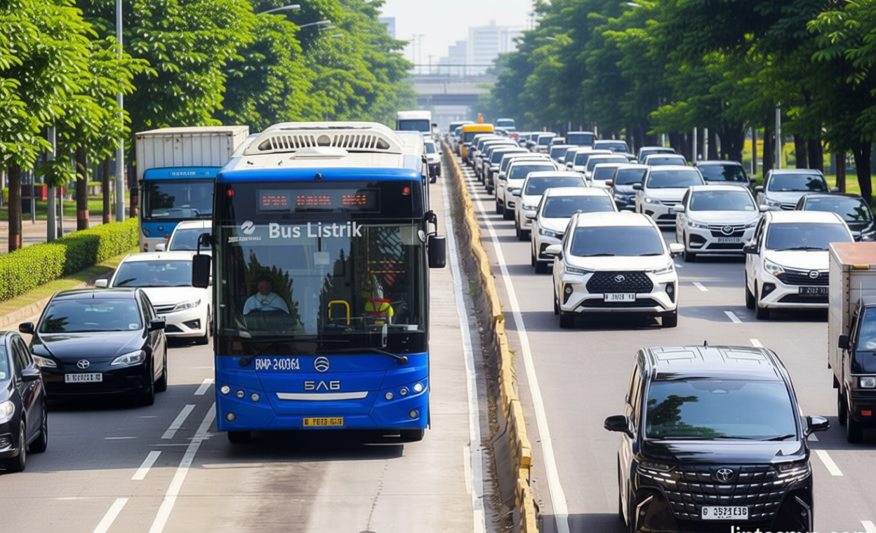 New Policy: Ada Event Lari, Lima Layanan Transjakarta Baru Beroperasi Pukul 10.00 WIB