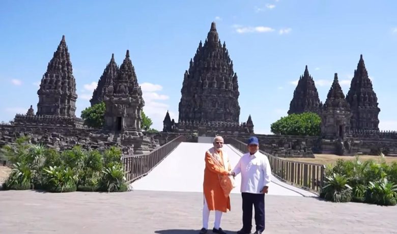 Announced: Di Depan PM Modi, Prabowo Tuturkan Relief Kisah Ramayana di Candi Prambanan
